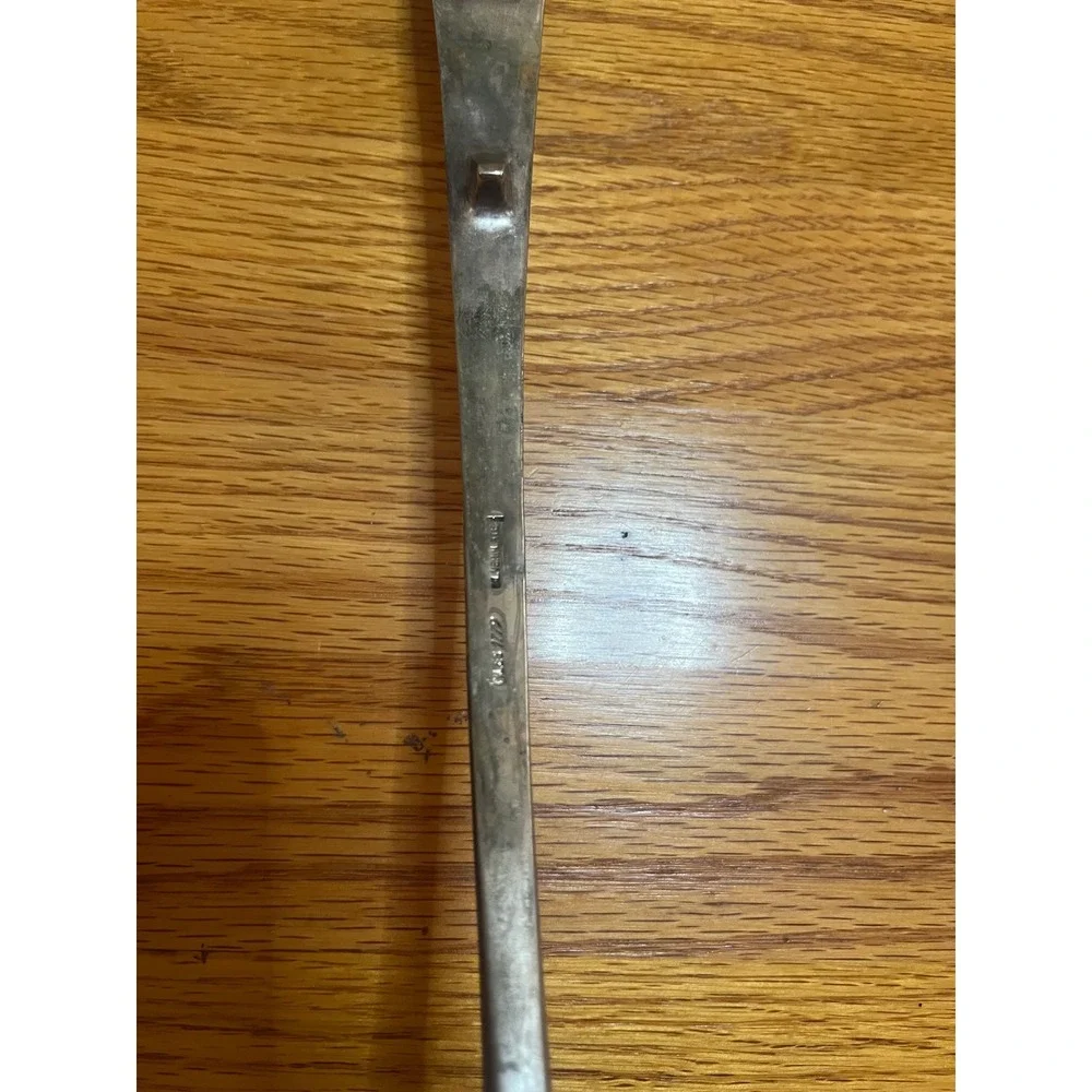 Vintage MCM Eales 1779 Silver Plated Soup Ladle Long Punch Server Classic